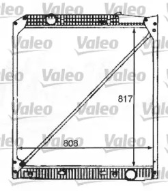 Теплообменник VALEO 732215