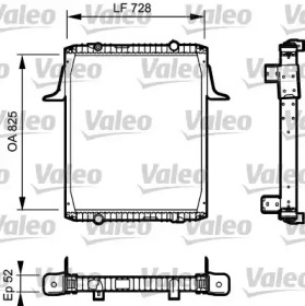 Теплообменник VALEO 732329