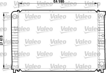 Теплообменник VALEO 732366