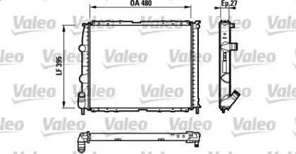 Теплообменник VALEO 732387