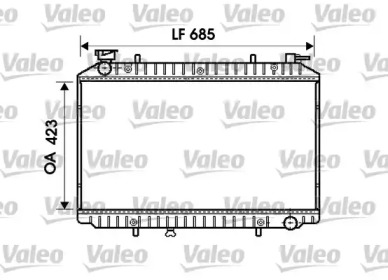 Теплообменник VALEO 732484