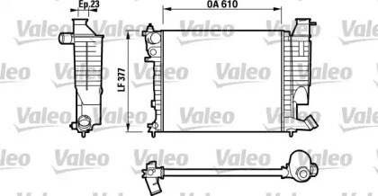 Теплообменник VALEO 732535