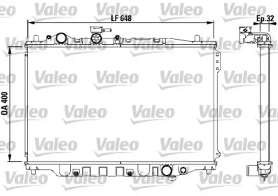 Теплообменник VALEO 732538