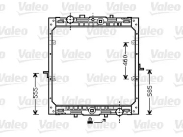 Теплообменник VALEO 732553