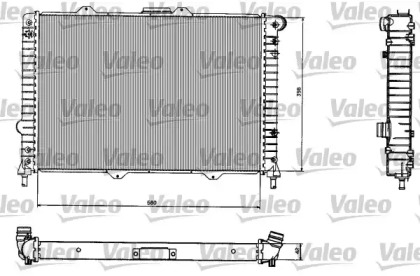 Теплообменник VALEO 732584