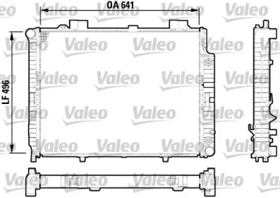 Теплообменник VALEO 732602