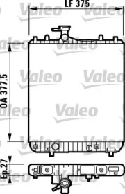 Теплообменник VALEO 732694