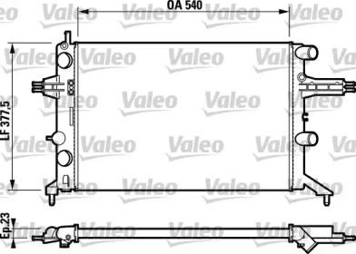 Теплообменник VALEO 732723