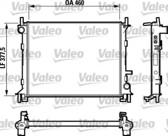 Теплообменник VALEO 732731