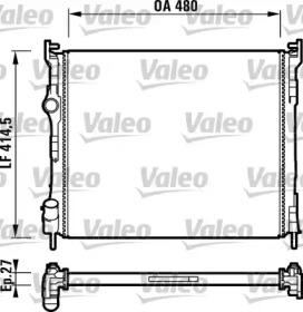 Теплообменник VALEO 732737