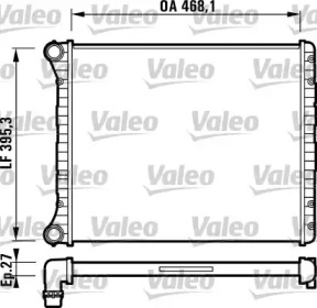 Теплообменник VALEO 732785