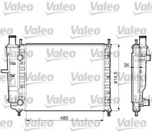 Теплообменник VALEO 732788