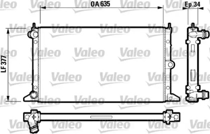 Теплообменник VALEO 732790