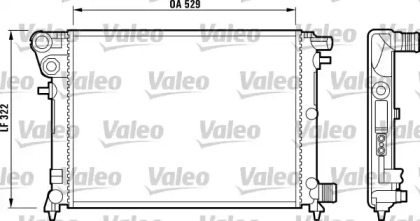 Теплообменник VALEO 732799