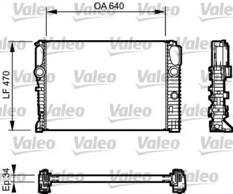 Теплообменник VALEO 732849