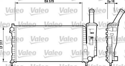 Теплообменник VALEO 732851