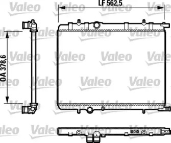 Теплообменник VALEO 732892