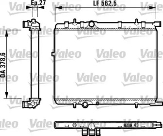 Теплообменник VALEO 732895