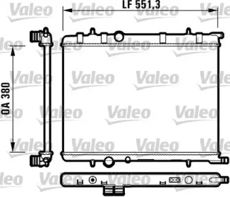 Теплообменник VALEO 732908