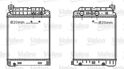 Теплообменник VALEO 733416