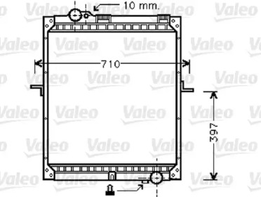 Теплообменник VALEO 733420