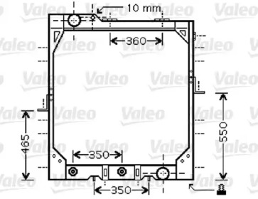 Теплообменник VALEO 733424