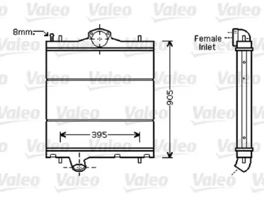 Теплообменник VALEO 733447