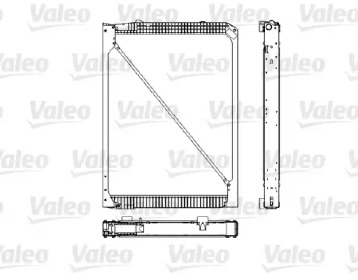 Теплообменник VALEO 733484