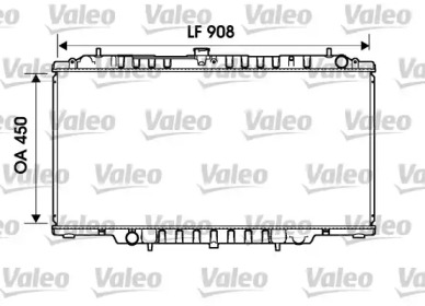 Теплообменник VALEO 734153