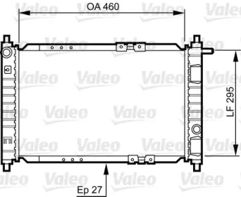 Теплообменник VALEO 734250