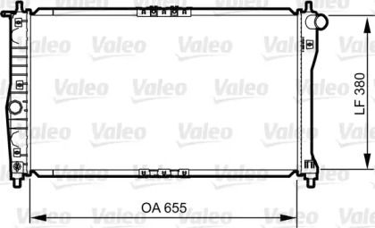 Теплообменник VALEO 734252