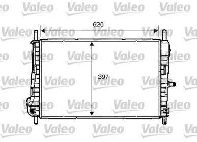 Теплообменник VALEO 734288