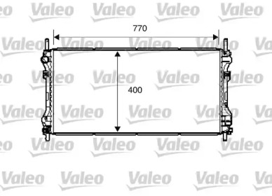 Теплообменник VALEO 734291