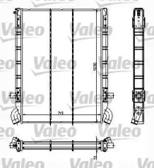 Теплообменник VALEO 734297