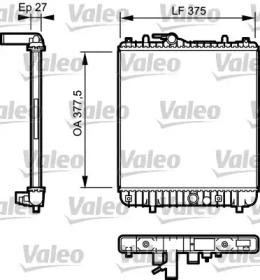 Теплообменник VALEO 734331