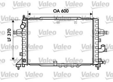 Теплообменник VALEO 734383