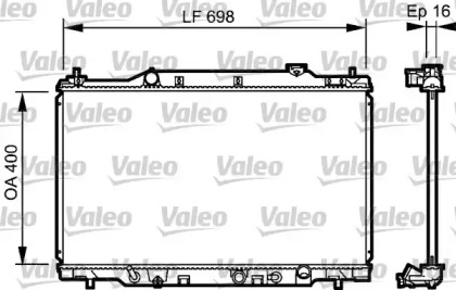 Теплообменник VALEO 734478