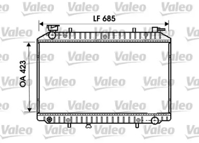 Теплообменник VALEO 734671