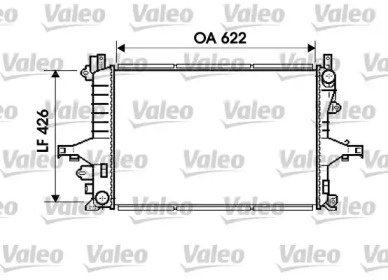 Теплообменник VALEO 734719