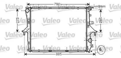 Теплообменник VALEO 734741