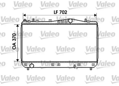 Теплообменник VALEO 734762