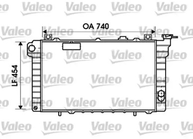 Теплообменник VALEO 734819