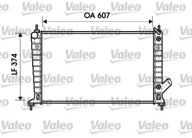 Теплообменник VALEO 734830