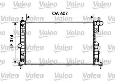 Теплообменник VALEO 734831