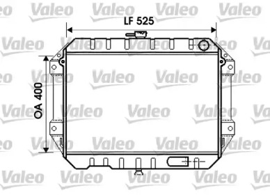 Теплообменник VALEO 734866