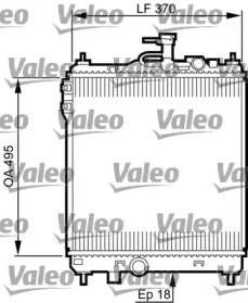 Теплообменник VALEO 734914