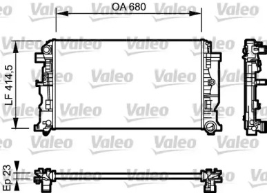 Теплообменник VALEO 734926