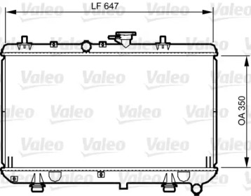 Теплообменник VALEO 734966