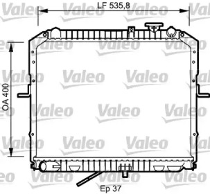 Теплообменник VALEO 734990