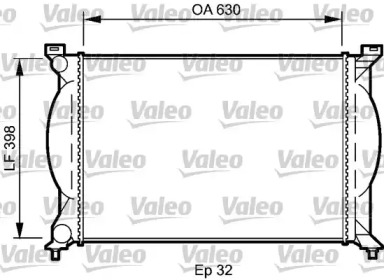 Теплообменник VALEO 735022